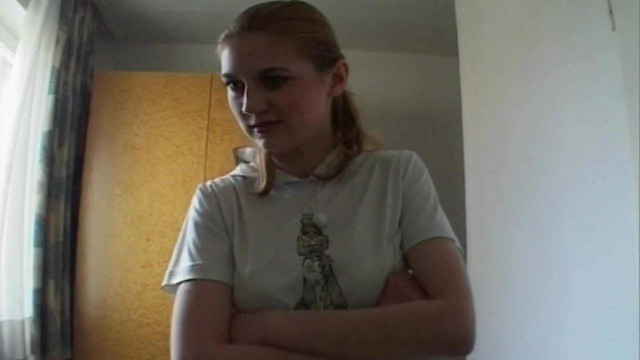 A tattooed German teen girl loves swallowing cum after a deep bang