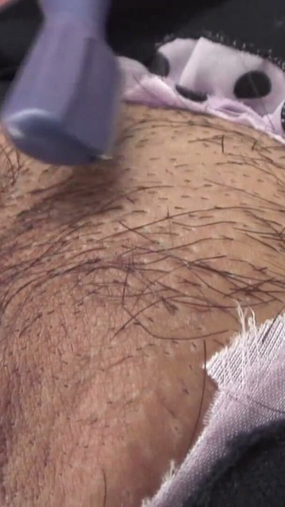 SLUT GETS PUSSY SHAVED BEFORE GETTING FUCKED HARD BY A HUGE | Clip 3