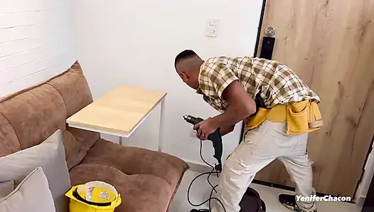 Carpenter erwischt mich bei live-Übertragungen und ich ficke ihn