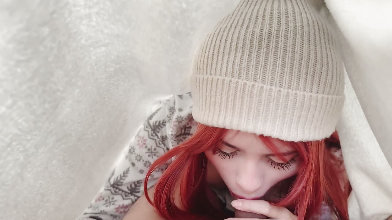 My red-haired stepsister gets very naughty under the covers