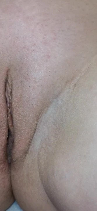 Take a close look inside my wife's pussy