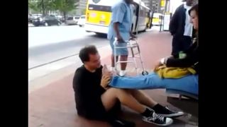 Public Foot Femdom