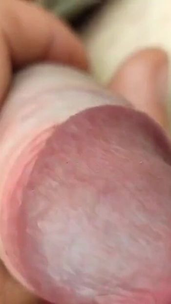 Close-up cumshot