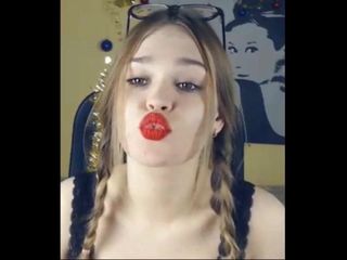 lipstick blowjob