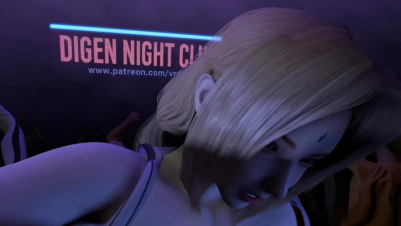 Cos tsunade di klub malam