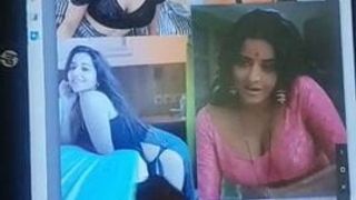 Monalisa bhojpuri attrice con omaggio