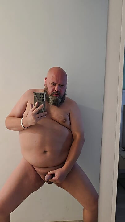 Birthday Hotel Mirror Masturbation