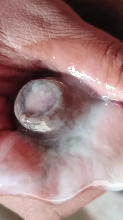 A young boy masturbated in the bathroom and so much semen came out that you will keep watching. Sexy video porn film | Clip 1