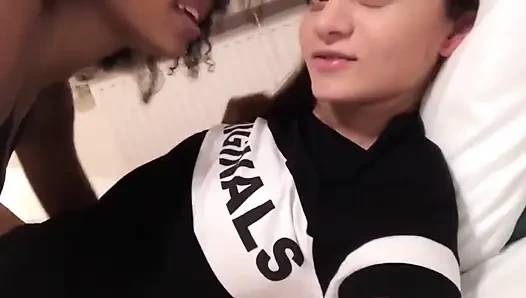 Kissing and Fucking Black Woman