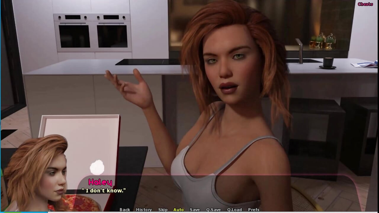 Haley Story #17 - Haley and johannes looked after Adriana's house...Johannes fucked Haley on the dinner table