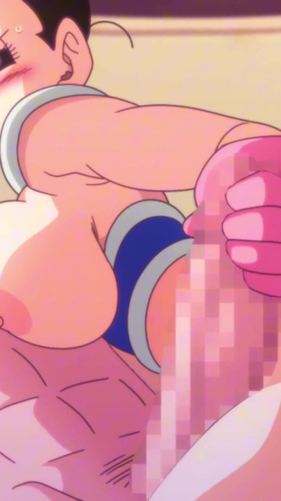 Kame Paradise Multiversex 2 - Chichi, Goku's Wife Playing with Roshi's Cock | Clip 2