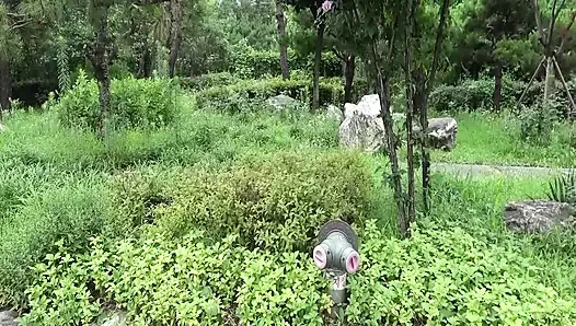 H087G03 bir çeviri uygulamasını kullanarak kristal berraklıkta beyaz tenli 21 yaşındaki Koreli güzeli tavlıyor