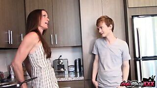 Deviant Stepmom Sofie Marie Seduces Her Young Stepson