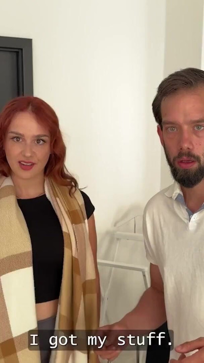 HUNT4K. Redhead freckled babe is fucking in front of her BF | Clip 1