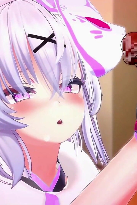 Ninja Girl Handjob Facial Cumshot Huge Breasts Mmd 3D Purple Eyes Color Edit Smixix