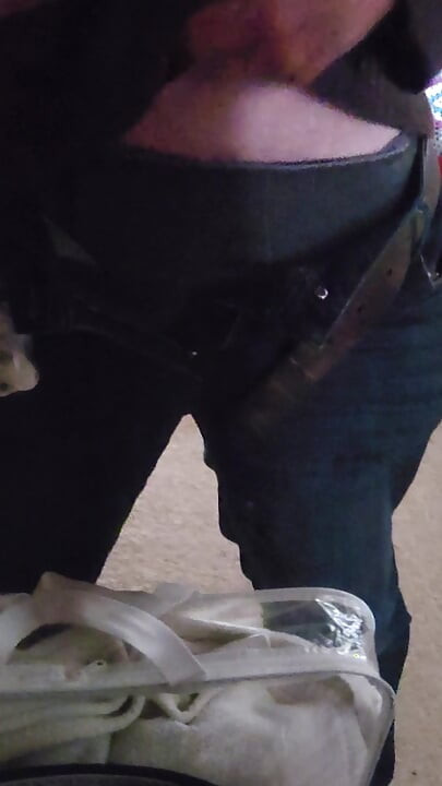 Playing with my average cock