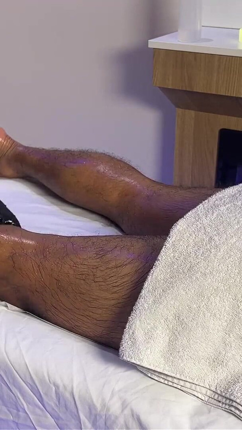 Leyne Rodriguez: Hot Latina's Intense Oiled Massage Session Ends Too Quickly | Clip 1