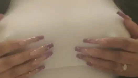 Come and touch these real tits I really want to feel your hands on them