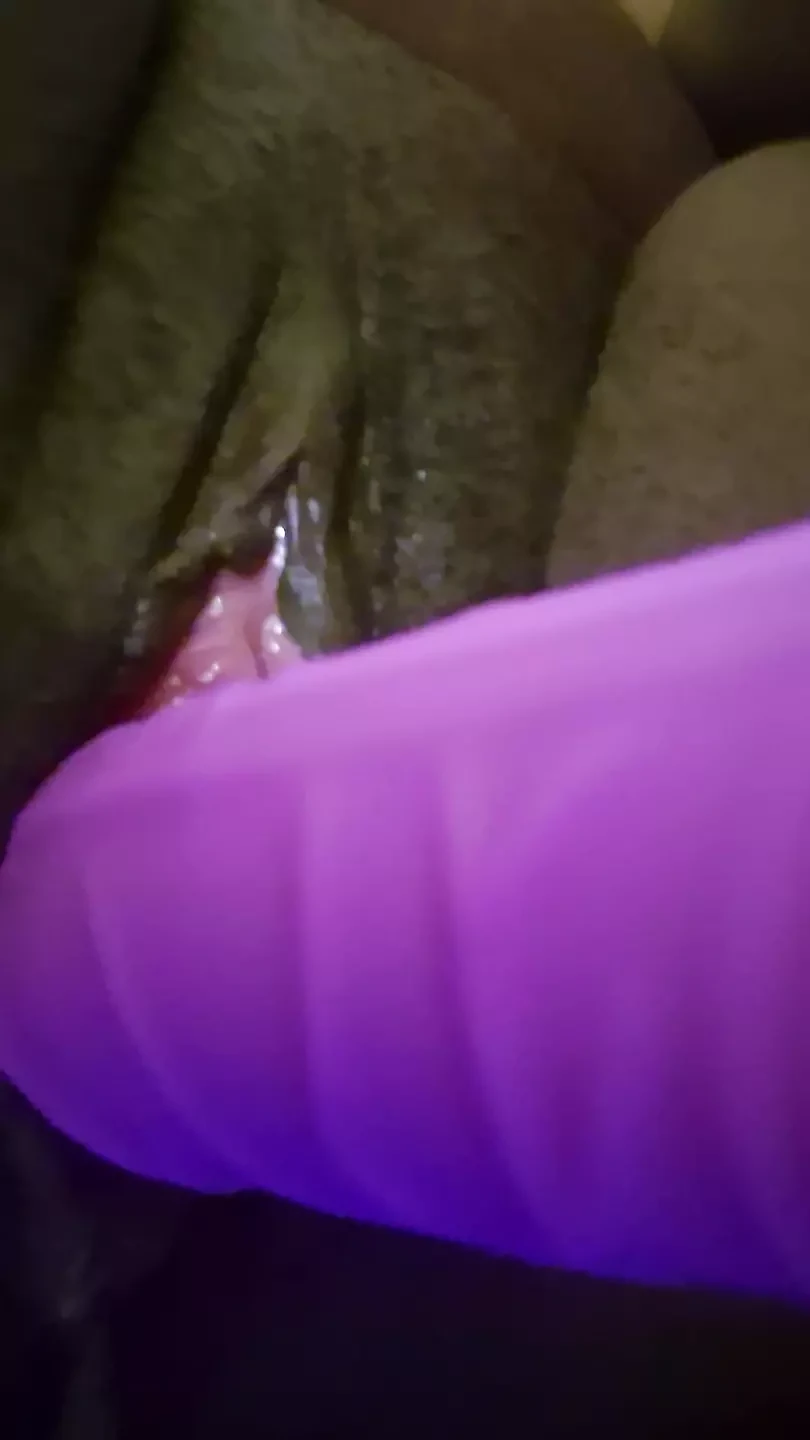 Meet my best friend, my big pink dildo
