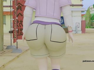 Наруто 3D - шаловливая Hinata для взрослых