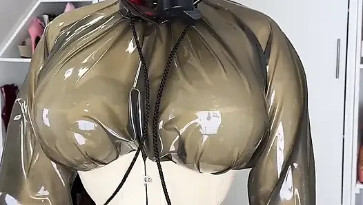 Weißer latex sieht so gut aus