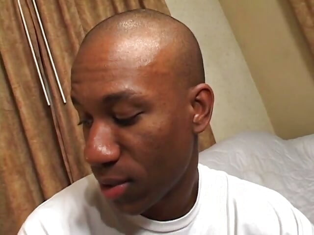 Well graced ebony lady takes off her dress to get her tight cunt screwed hard