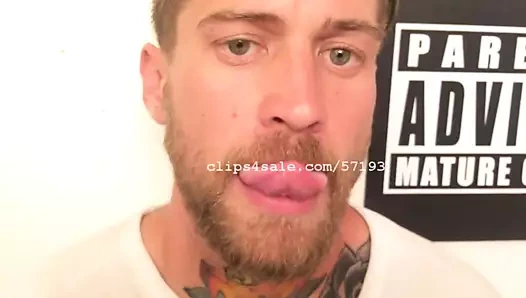 Tongue Fetish - Jay Tongue Video 1