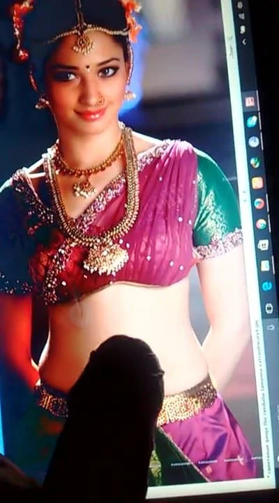 cum tribute on slutty tamanna