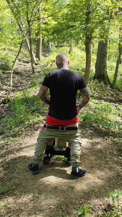 They fucked my hungry pussy while hiking!!! | Clip 2