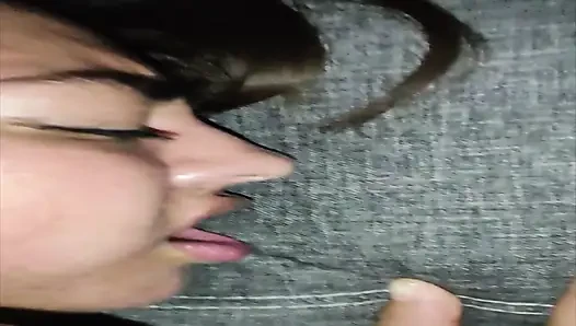 He sucks it and wants me to end up inside it!!
