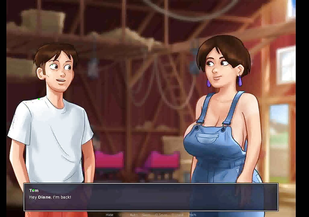 Saga letnia: hardcore impregnacja pumy MILF ep 167