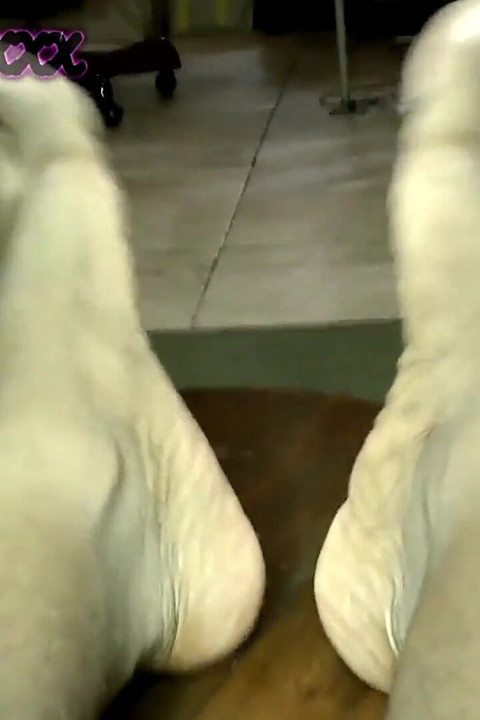 Sissy boys worship my sweaty feet