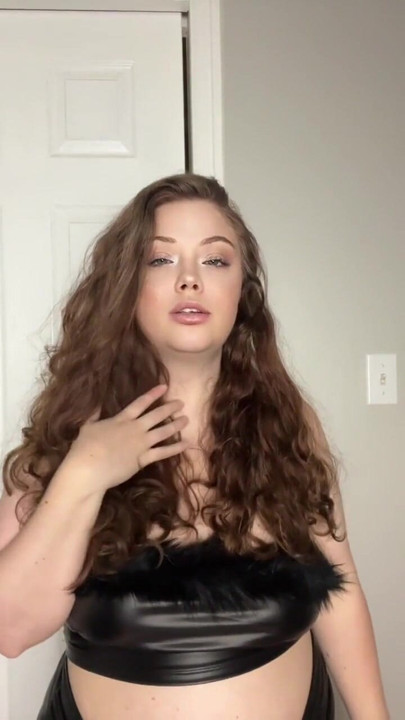MILF Domme in Leather Whores Out Her Sissy Boy Role Play | Clip 1