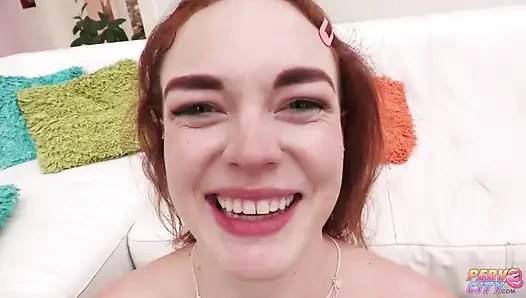 Samantha reigns si cewek hot rambut merah dengan toket kencang dientot habis-habisan samantha reigns