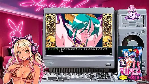 Hentai oyunu "Viper GTS" oynuyor