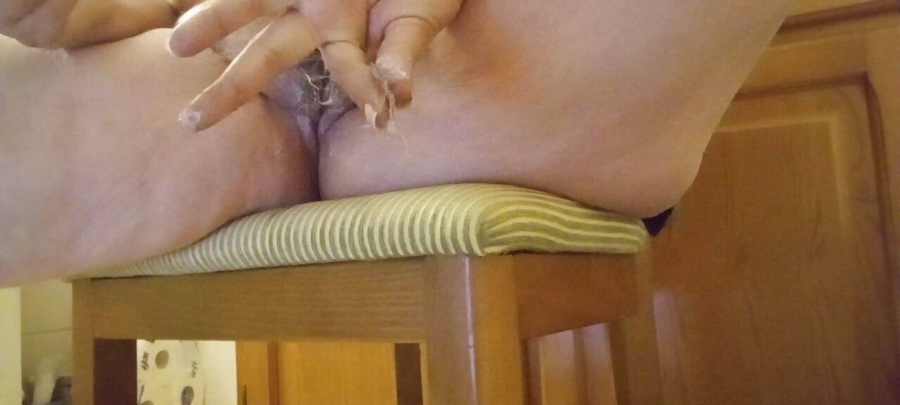 53 Year Old Amateur Shaves Her Hairy Pussy Closeup - Part 1