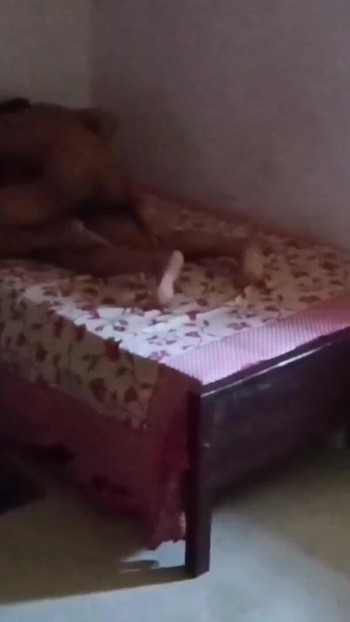 Captivating moment from "Girlfriend records boyfriend having sex"