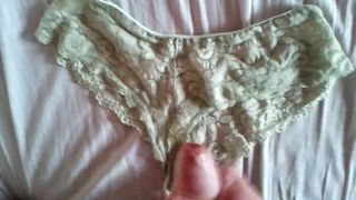 Cumming on wifes undies