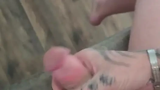 Masterbating