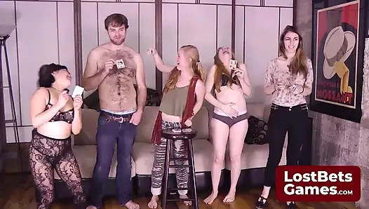 The Strip High Card game kicks off with a quick loss