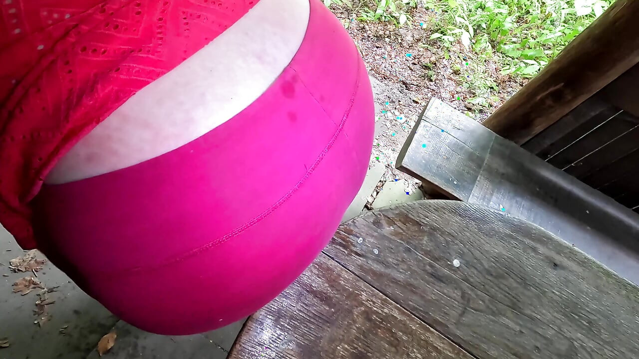 Ass, tits and pussy punish in the picnic hut