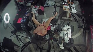 Bonnie Rizin 'Making Her Pussy Orgasm & Asshole Spasm v gynekologické židli