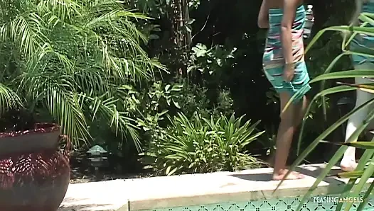 Nothing makes Nyomi and Haley happier than having an intense interracial...