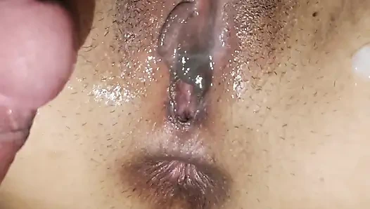 Fucking my stepsister doggy style - missionary anal and pussy