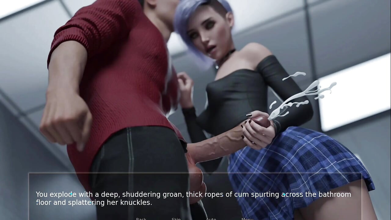 Stepmom Made Me Boner in Dark Theater and Stranger Girl's Handjob in Theater Restroom - Shadows of Deceit - E08