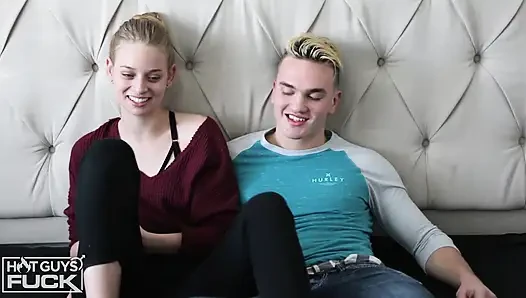 Hilly billy fickt heiße college-blonde freundin