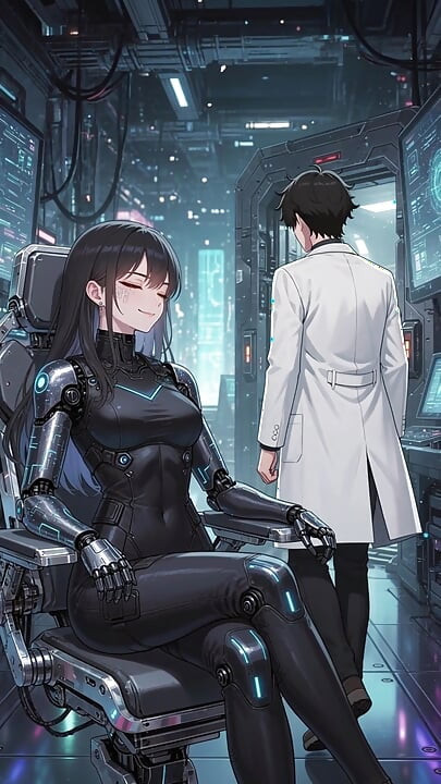 En seksi robot ilk kez amının içinde bir insan yarağını hissetmek istiyor - yapay zeka tarafından oluşturulan içerik