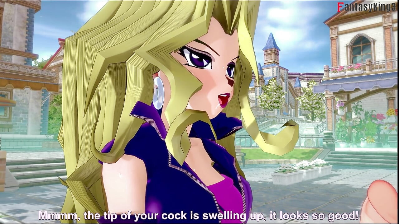 Mai Valentine blowjob - Yu Gi Oh