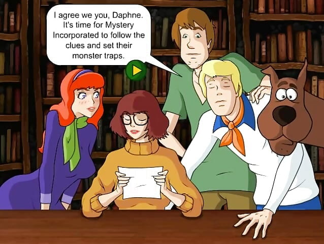 Scooby-doo Velma dapat permainan terganggu oleh Loveskysan