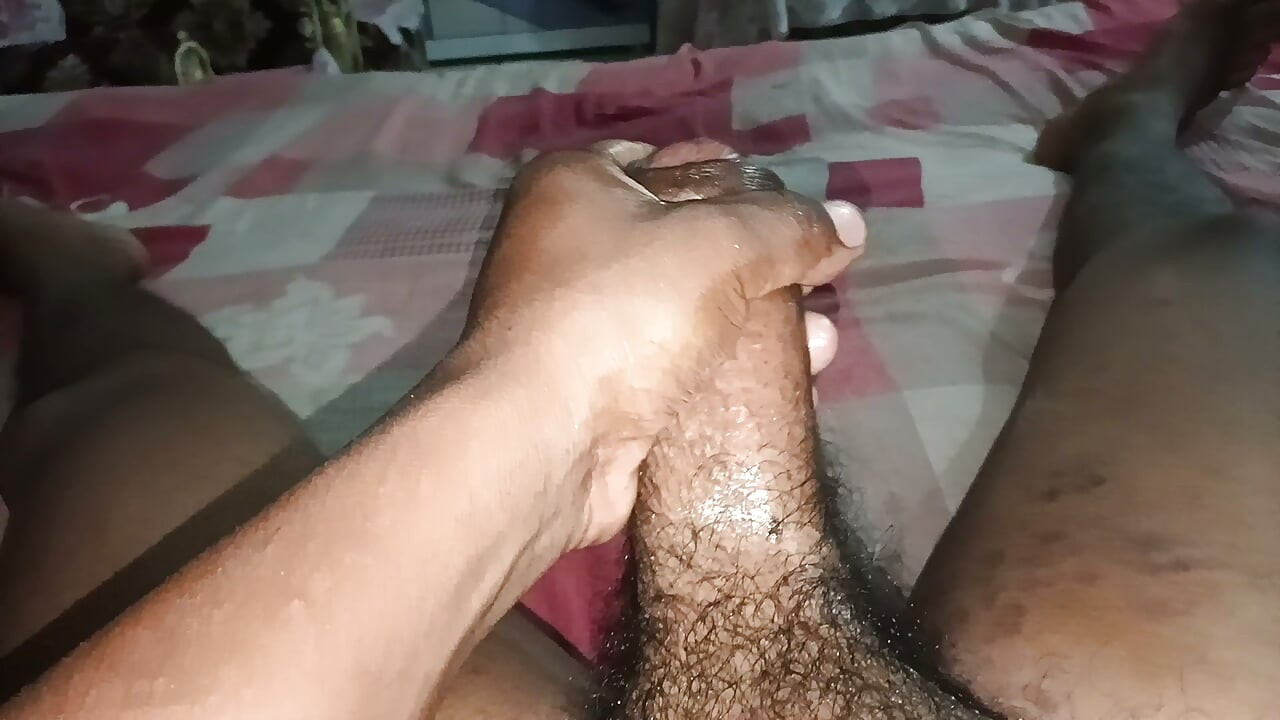 Indian muslim boy Big penis masturbation video session - 6